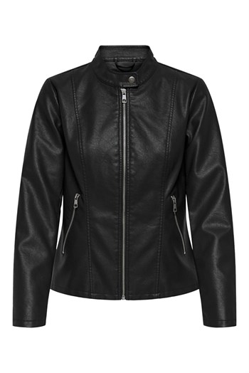 only kadın onlmelisa faux leather jacket cc otw 15205626